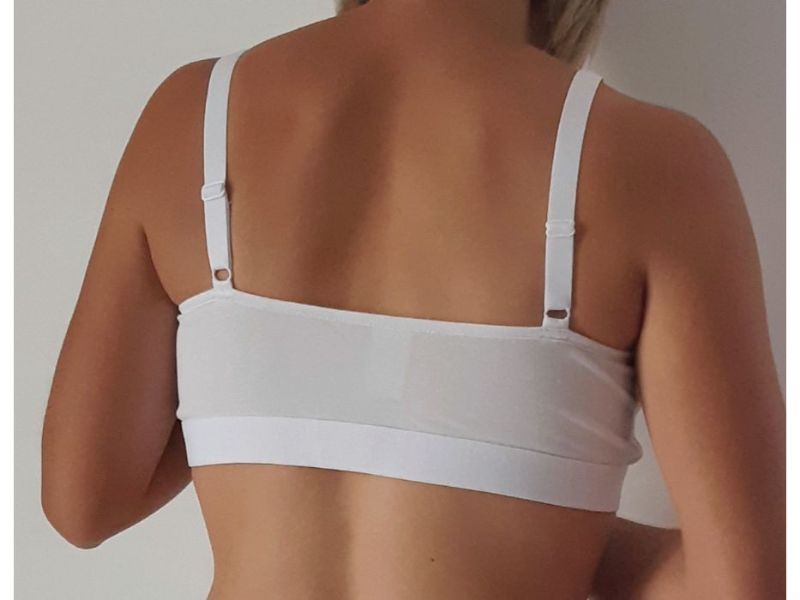 Brassière anti-douleur Confort Coton avec poche prothèse fibranova® – Image 3